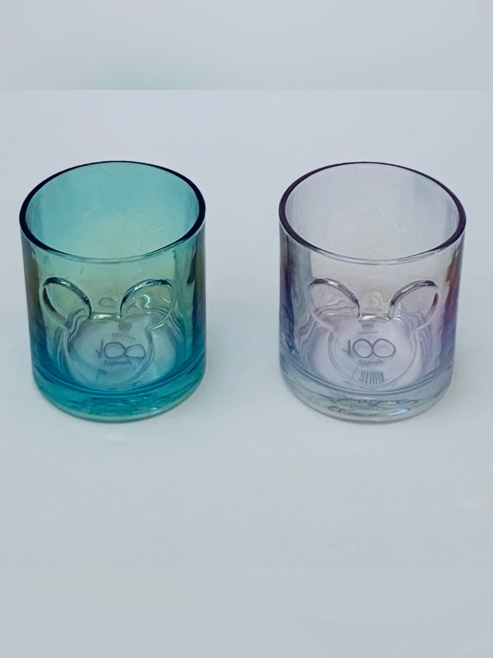 Hallmark Disney 100 Years of Wonder Mickey Ears Glasses Set of 2